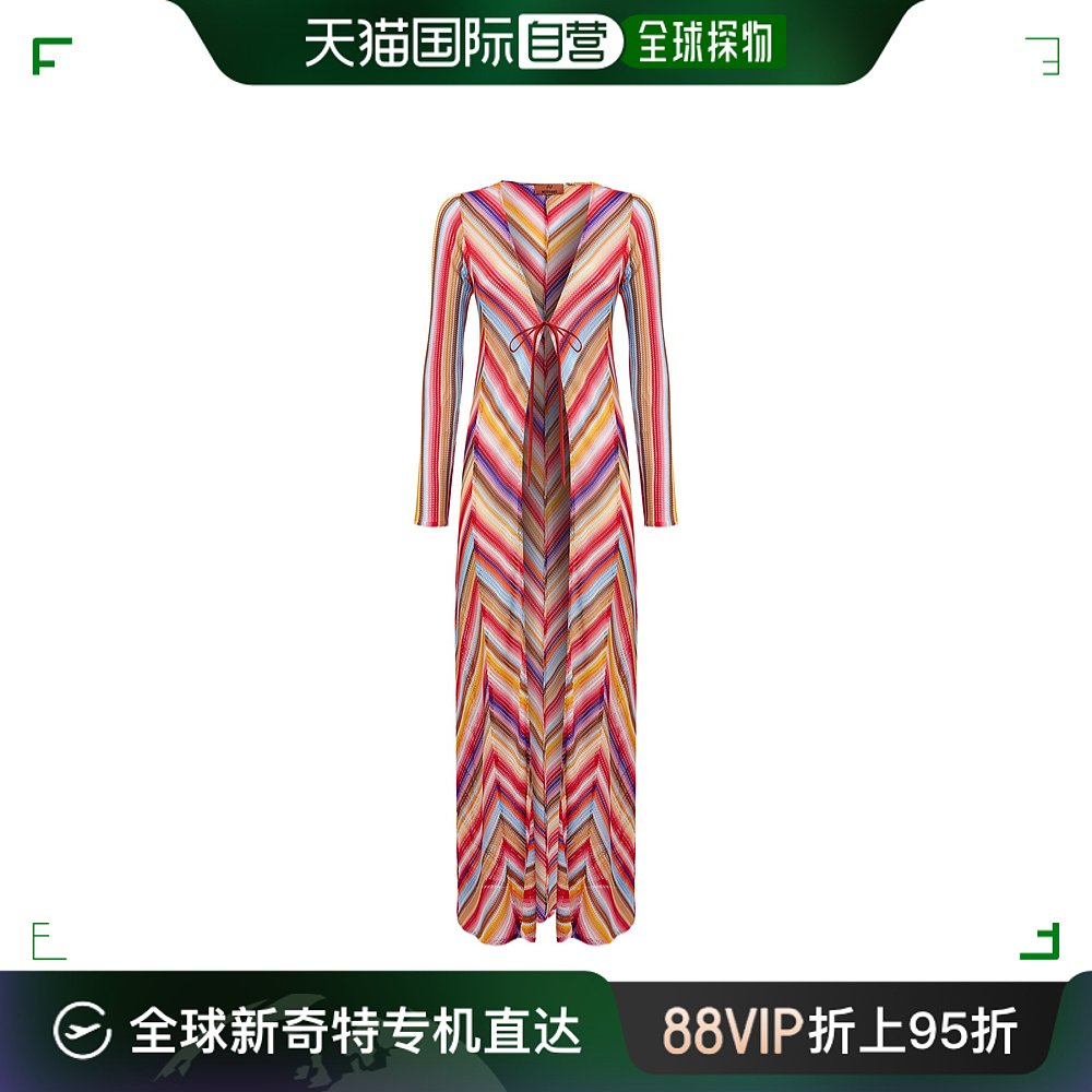 香港直邮MISSONI女士针织毛衣 MS24SQ0WBR00UWS4158REDMULTICOLO