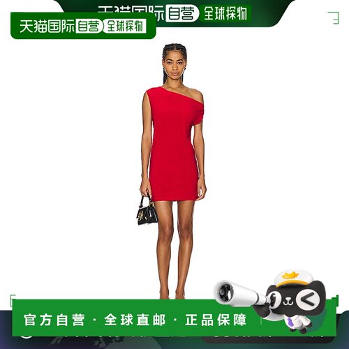 香港直邮NORMA KAMALI 诺玛 卡玛丽 女士 落肩袖迷你连衣裙 KK224