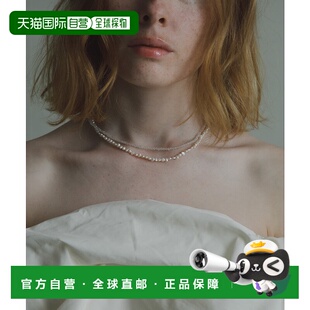 月光石淡水珍珠双层项链 女士 URA42PD112 日本直邮decor 1h可退