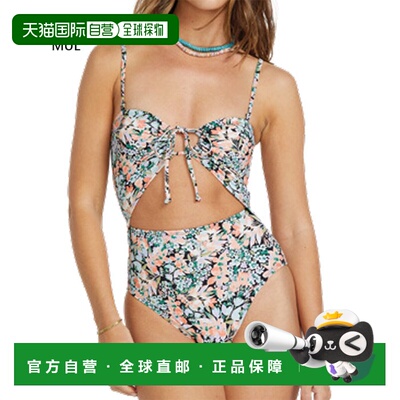 日本直邮Billabong 女士 Sweet Fields Andrew 比基尼 休闲泳衣 B