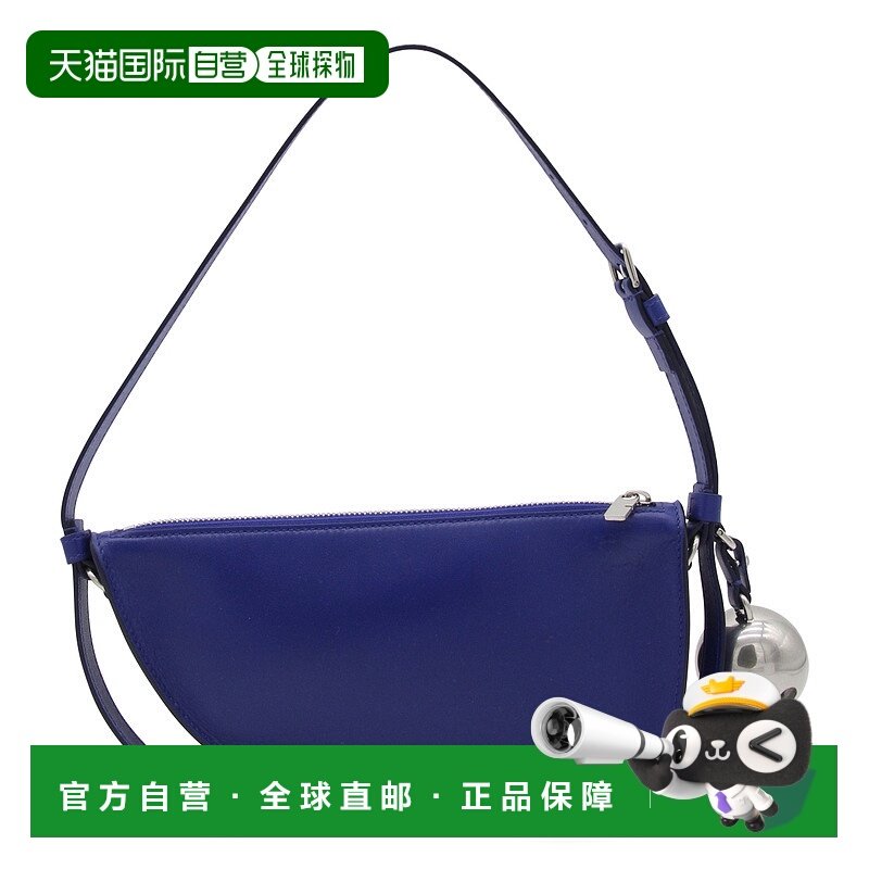 香港直邮BURBERRY 女士斜挎包  8078857B7320 SS2024深蓝色单肩包