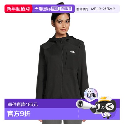 1h可退 香港直邮the north face 北面 女士 TNF™ 比赛抓绒全拉链