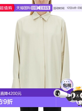 1h可退 香港直邮Jil Sander 吉尔 桑达 女士 长袖衬衫 J01DL0125J