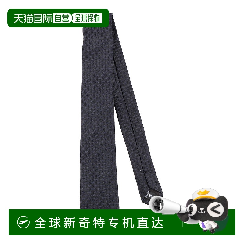 1h可退 香港直邮潮奢 Armani 阿玛尼 男士 蝴蝶结领带 black黑色