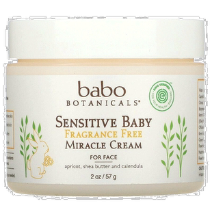 香港直发Babo Botanicals芭葆婴儿奇迹面霜敏感肌保湿27g金盏花