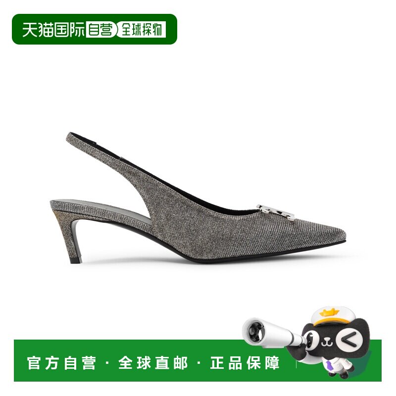 1h可退 香港直邮CELINE 女士高跟鞋 356835005C35GS AW2024 银色图片