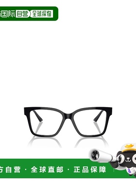 香港直邮JIMMY CHOO 女士眼镜 JC3006U5000 CO 黑色 几何框平光镜