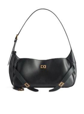 BALENCIAGA 女士斜挎包 8106802ABAV1000 SS2025 黑色