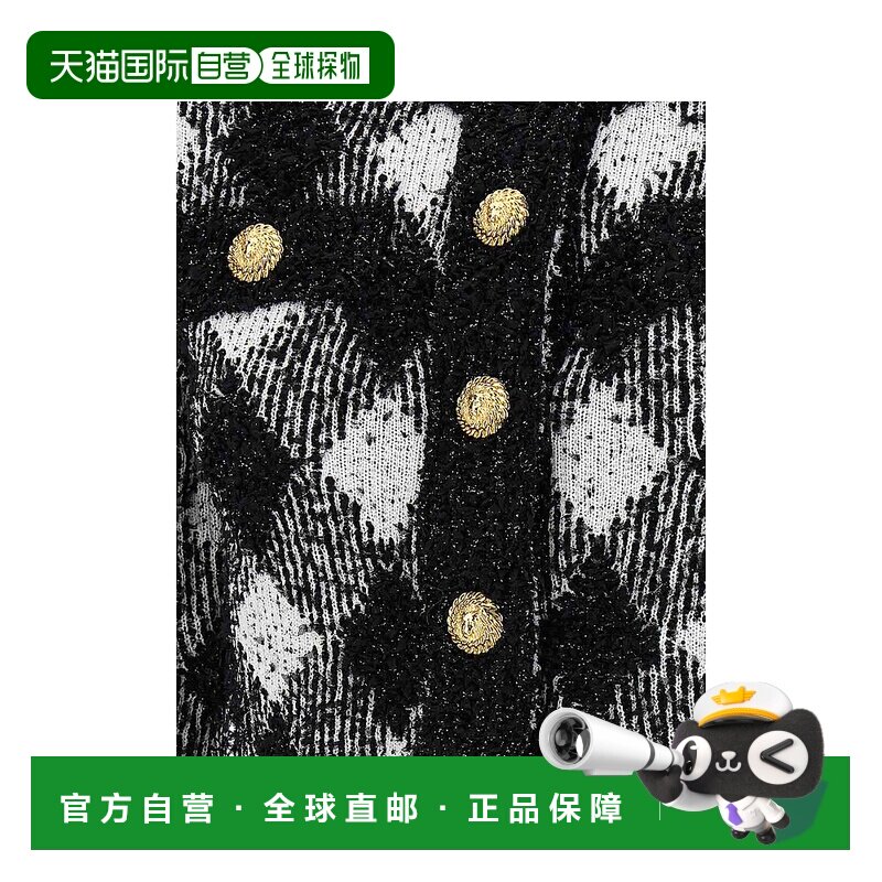 1h可退 BALMAIN 女士外套 DF0SK248KH66EAB