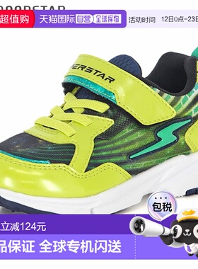 日本直邮MOONSTAR 儿童 SUPERSTAR SS K1241 Fast WD 亮绿色运动