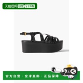 香港直邮chloe 女士 Sierra 1h可退 皮质防水台凉鞋 SB40102A1700