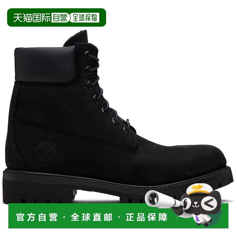 1h可退 香港直邮潮奢 Timberland 天伯伦 男士 黑色 Premium 6-In