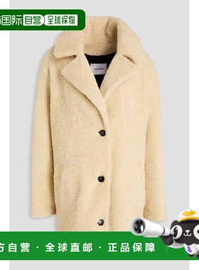 1h可退 香港直邮YVES SALOMON 女士 毛羊皮大衣 26WYV96875MER4