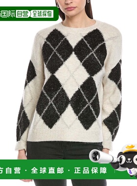 自营Vince Camuto Argyle Sweater - multi 美国奥莱直发