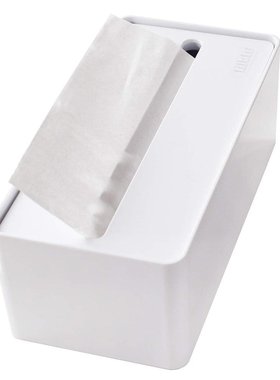 【日本直邮】Oka fill+fit 纸巾/厨房纸巾盒 白色4548622895568
