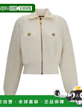 香港直邮BALMAIN 女士外套 FF0TE200KJ160KA AW2025 白色