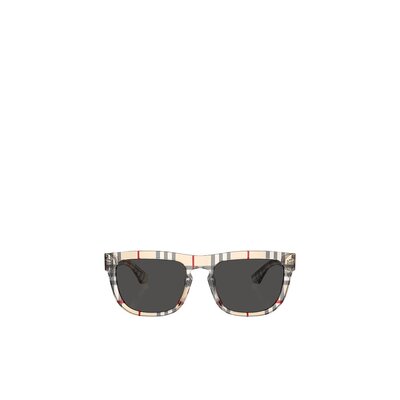 Burberry 撞色粗边框太阳镜 BE4431U