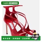 Choo 香港直邮潮奢 1h可退 Azia Jimmy 女士 漆皮凉鞋 周仰杰