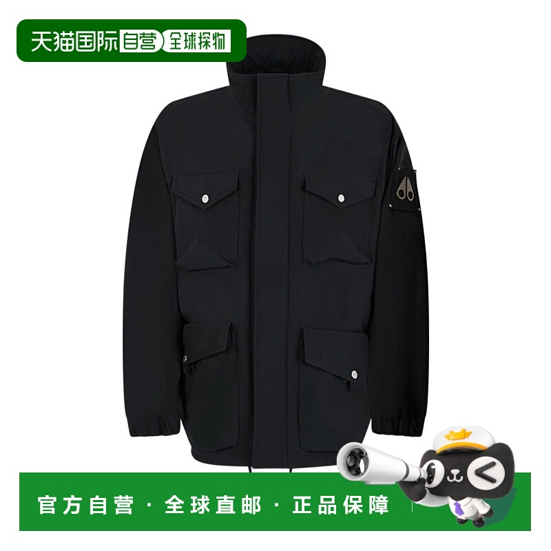 香港直邮MOOSE KNUCKLES 男士外套 M35MJ1151793 AW2025 黑色