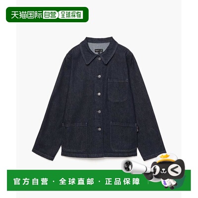 1h可退 日本直邮agnes b. 女士牛仔工装夹克 KA17 VESTE XH71KA17
