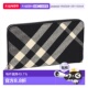 日本直邮BURBERRY博柏利长款 大牌简约风 经典 拉链钱包经典 格子男士