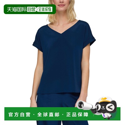 自营lafayette 148 new yorkLafayette 148纽约宽v领袖口袖罩衫-