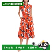 orange 自营Milly 美国奥莱直发 Poplin Dress Jules Floral