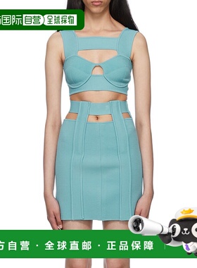 香港直邮Herve Leger 镂空背心 SSS1394941333Seafoam性感连衣裙