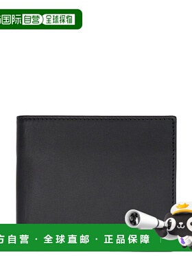 1h可退 香港直邮潮奢 A.P.C. 男士 P C 钱包 PXAWVH63153 black黑