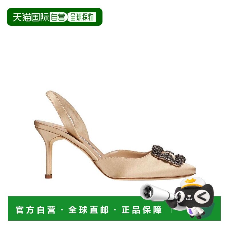 香港直邮Manolo Blahnik 徽标尖头高跟鞋 73I-0C4004