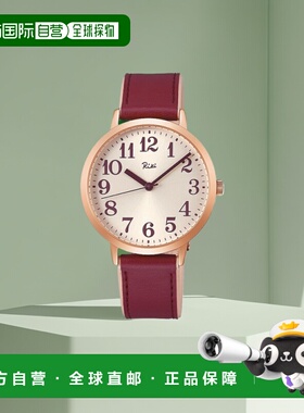 日本直邮ALBA 手表 Riki 力 叠色 中号 蕾红梅（つぼみこうばい）