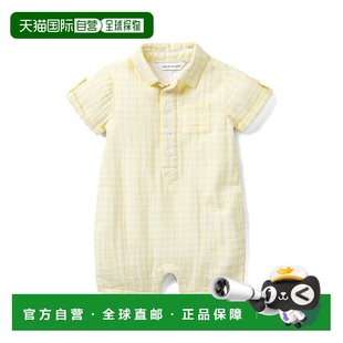 janie 黄色 and 金厄姆连体衣 美国奥莱直发 jack珍妮和杰克 自营