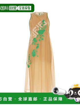 1h可退 香港直邮Fendi 芬迪 女士 无袖连衣裙 FDC602ANQ3背带裙