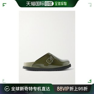 Dougal 勃肯 男士 Birkenstock 搭扣漆皮木屐 香港直邮潮奢