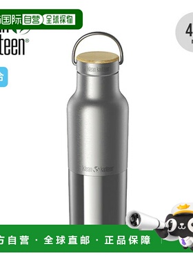 日本直邮Klean Kanteen Rise 经典竹子 16 盎司（473 毫升）Klean