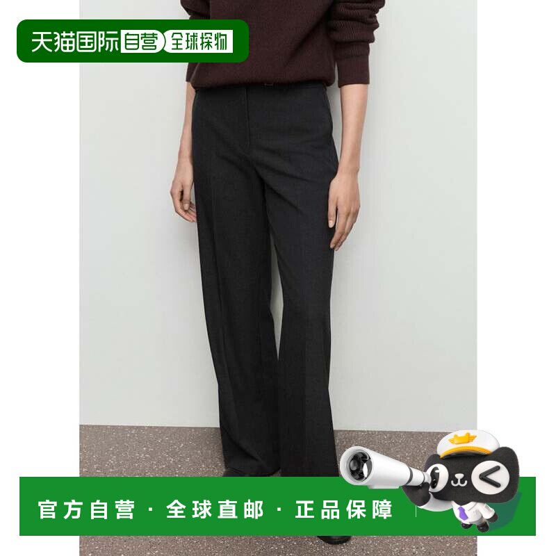 日本直邮CARLOTA 裤子 灰色休闲裤阔腿裤西装裤