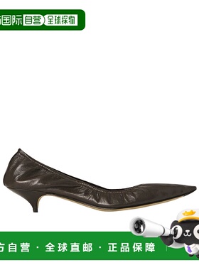 香港直邮THE ROW 女士高跟鞋 F1542SL1LQB SS2025 深棕色 Liisa
