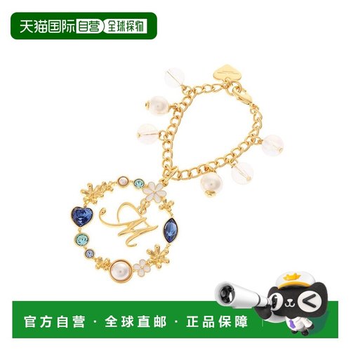 日本直邮Samantha Thavasa Flower Initial 花朵字母包挂饰手链