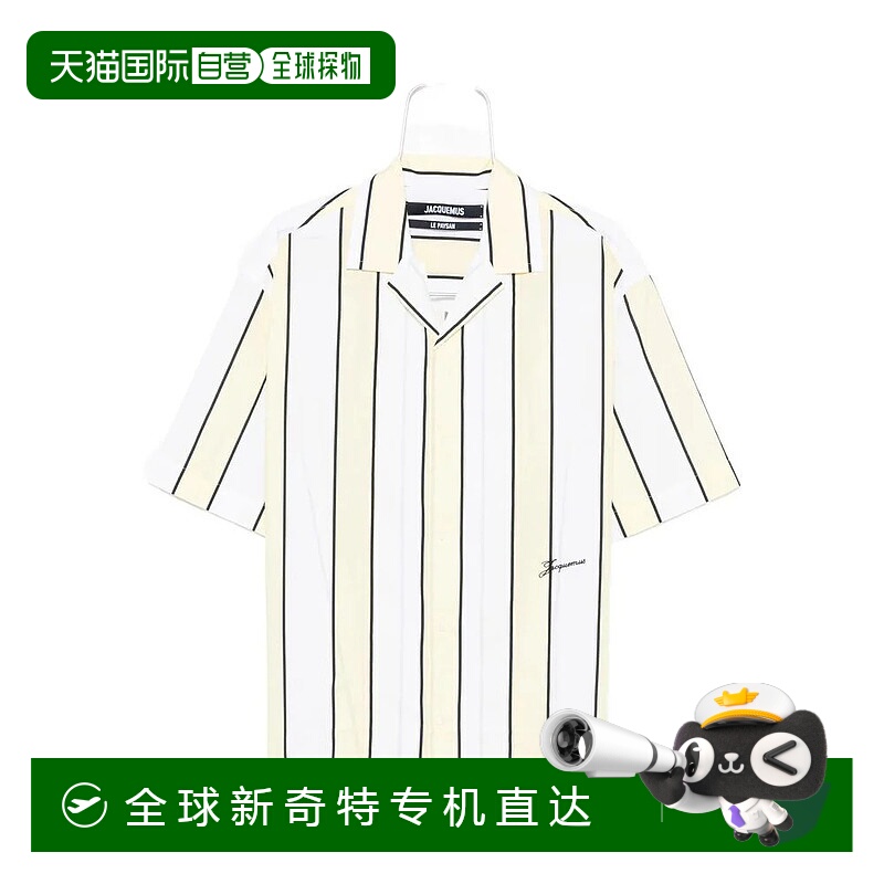 1h可退 香港直邮JACQUEMUS 男士衬衫 SHM00200CW004842BM AW2025