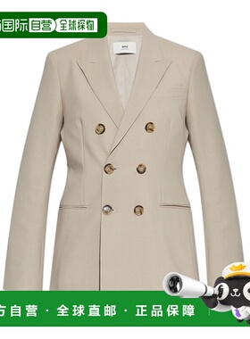 香港直邮Ami Paris 长袖西装外套 FBV006WV0066.