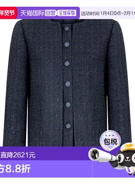 香港直邮Emporio Armani 粗花呢羊毛夹克 EW000860AF12520阿玛尼