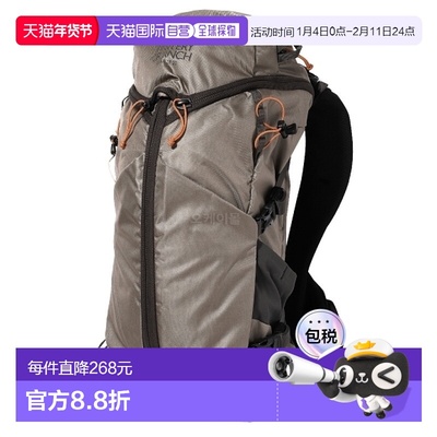 韩国直邮Mysteryranch锁扣背包男女款黑色420D再生材料112813-235