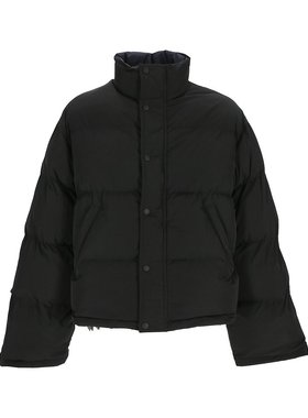 BALENCIAGA 男士外套 811021TRO181000 SS2025 黑色