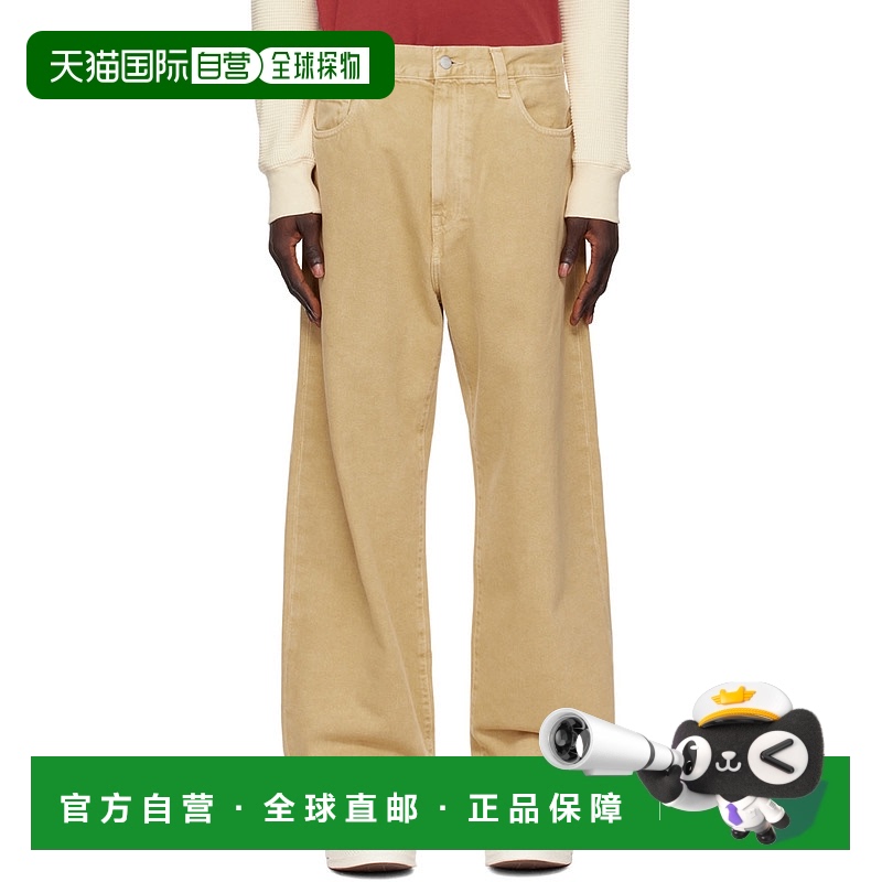 1h可退 香港直邮潮奢 CARHARTT WIP 男士 黄色 Landon 牛仔裤 I03