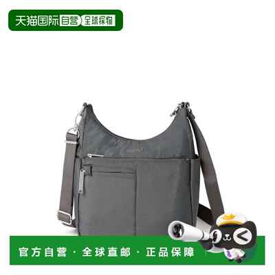 自营baggallini Women's Securtex Anti-Theft Free Time Crossbo