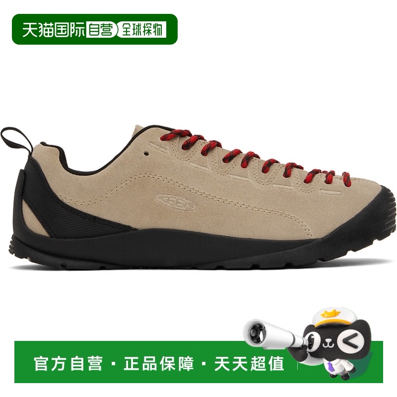 1h可退 香港直邮潮奢 keen 男士 灰褐色 Jasper Suede 运动鞋新款