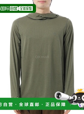 韩国直邮FJALLRAVEN ABISKO SUN-HOODIE M 绿色 (87199/620) 长袖