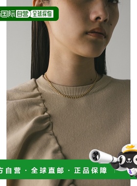 1h可退 日本直邮STYLEMIXER 女士 真鍮珠链项链 设计感百搭 500IA