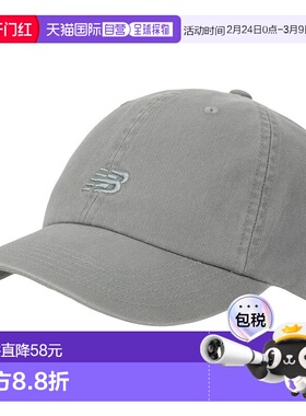 日本直邮New Balance LAH51004 6 片式经典男女帽简约设计运动休