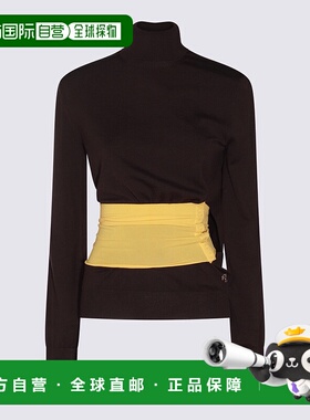 香港直邮FENDI 女士针织衫 FZXC43ASJGF0AU3 CO 紫色 Wool turtle